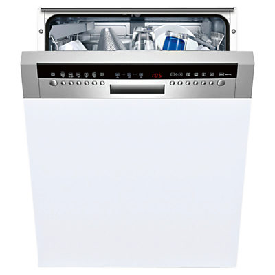 Neff S42M69N0GB Semi-Integrated Dishwasher, Stainless Steel Neff S42M69N0GB Semi-Integrated Dishwasher, Stainless Steel